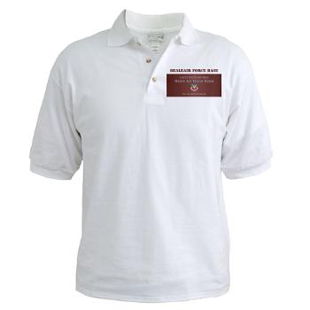 BAFB - A01 - 04 - Beale Air Force Base with Text - Golf Shirt