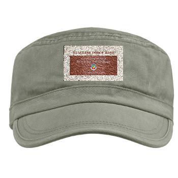 BAFB - A01 - 01 - Beale Air Force Base with Text - Military Cap