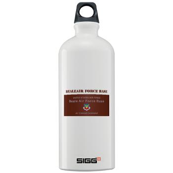 BAFB - M01 - 03 - Beale Air Force Base with Text - Sigg Water Bottle 1.0L