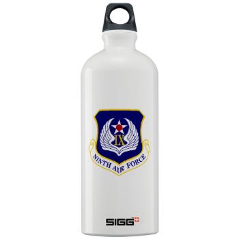 NAF - M01 - 03 - Ninth Air Force - Sigg Water Bottle 1.0L - Click Image to Close