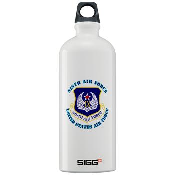 NAF - M01 - 03 - Ninth Air Force with Text - Sigg Water Bottle 1.0L