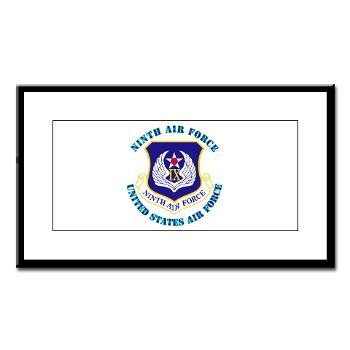 NAF - M01 - 02 - Ninth Air Force with Text - Small Framed Print