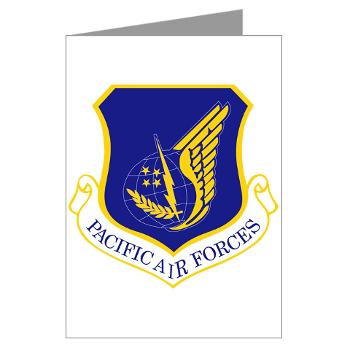 PAF - M01 - 02 - Pacific Air Forces - Greeting Cards (Pk of 10)