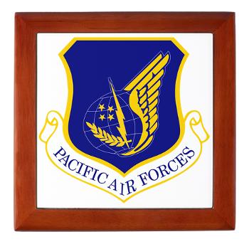 PAF - M01 - 03 - Pacific Air Forces - Keepsake Box - Click Image to Close