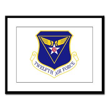 TAF - M01 - 02 - Twelfth Air Force - Large Framed Print