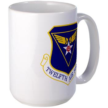 TAF - M01 - 03 - Twelfth Air Force - Large Mug