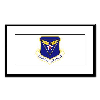 TAF - M01 - 02 - Twelfth Air Force - Small Framed Print - Click Image to Close