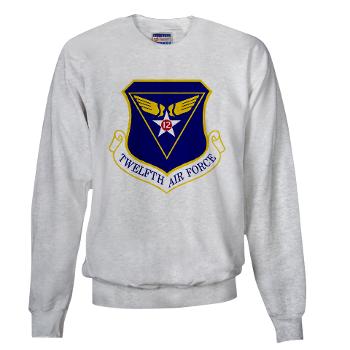 TAF - A01 - 03 - Twelfth Air Force - Sweatshirt - Click Image to Close