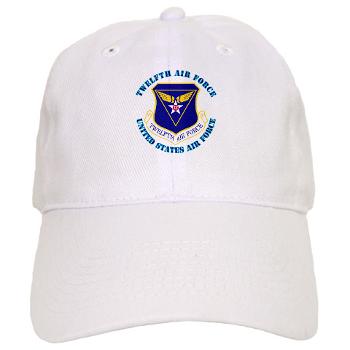 TAF - A01 - 01 - Twelfth Air Force with Text - Cap - Click Image to Close