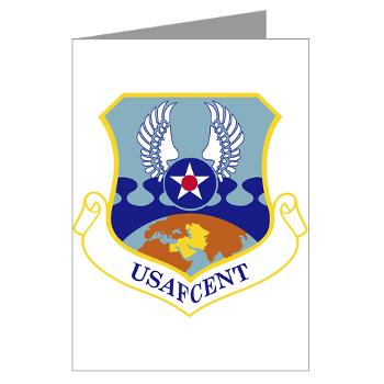 USAFCENT - M01 - 02 - United States Air Forces Central - Greeting Cards (Pk of 10) - Click Image to Close