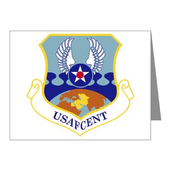 USAFCENT - M01 - 02 - United States Air Forces Central - Note Cards (Pk of 20) - Click Image to Close