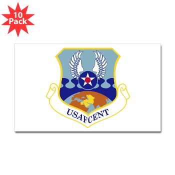 USAFCENT - M01 - 01 - United States Air Forces Central - Sticker (Rectangle 10 pk)