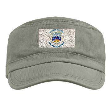 USAFCENT - A01 - 01 - United States Air Forces Central with Text - Military Cap - Click Image to Close