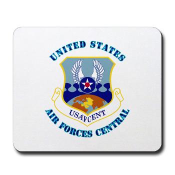 USAFCENT - M01 - 03 - United States Air Forces Central with Text - Mousepad