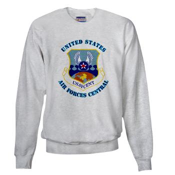 USAFCENT - A01 - 03 - United States Air Forces Central with Text - Sweatshirt