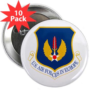 USAFE - M01 - 01 - United States Air Forces in Europe - 2.25" Button (10 pack)