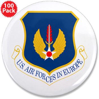 USAFE - M01 - 01 - United States Air Forces in Europe - 3.5" Button (100 pack)