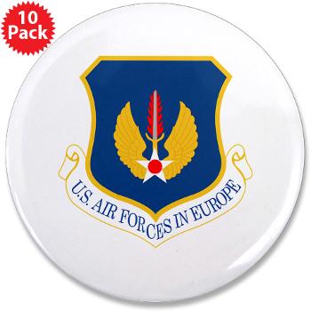 USAFE - M01 - 01 - United States Air Forces in Europe - 3.5" Button (10 pack)
