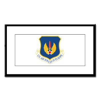 USAFE - M01 - 02 - United States Air Forces in Europe - Small Framed Print