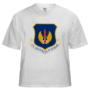 USAFE - A01 - 04 - United States Air Forces in Europe - White t-Shirt