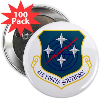 USAFS - M01 - 01 - United States Air Forces Southern - 2.25" Button (100 pack)