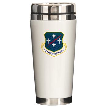 USAFS - M01 - 03 - United States Air Forces Southern - Ceramic Travel Mug