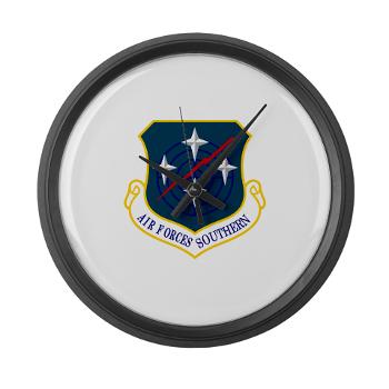 USAFS - M01 - 03 - United States Air Forces Southern - Large Wall Clock