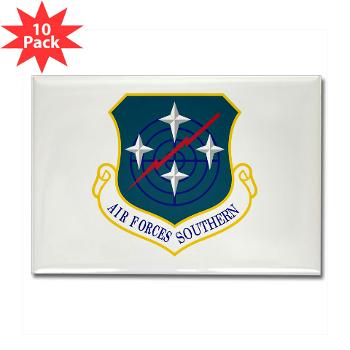 USAFS - M01 - 01 - United States Air Forces Southern - Rectangle Magnet (10 pack)