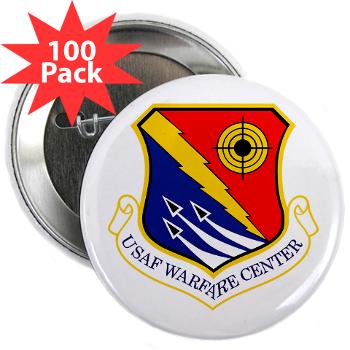 USAFWC - M01 - 01 - United States Air Force Warfare Center - 2.25" Button (100 pack) - Click Image to Close