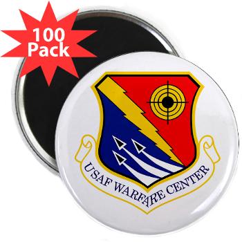 USAFWC - M01 - 01 - United States Air Force Warfare Center - 2.25" Magnet (100 pack) - Click Image to Close