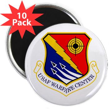 USAFWC - M01 - 01 - United States Air Force Warfare Center - 2.25" Magnet (10 pack) - Click Image to Close