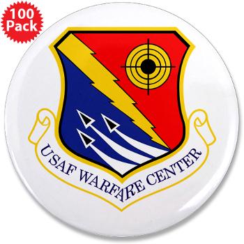 USAFWC - M01 - 01 - United States Air Force Warfare Center - 3.5" Button (100 pack) - Click Image to Close
