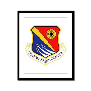 USAFWC - M01 - 02 - United States Air Force Warfare Center - Framed Panel Print - Click Image to Close