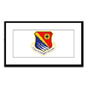 USAFWC - M01 - 02 - United States Air Force Warfare Center - Small Framed Print - Click Image to Close