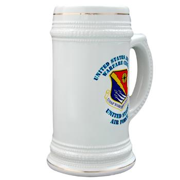 USAFWC - M01 - 03 - United States Air Force Warfare Center with Text - Stein