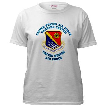 USAFWC - A01 - 04 - United States Air Force Warfare Center with Text - Women's T-Shirt